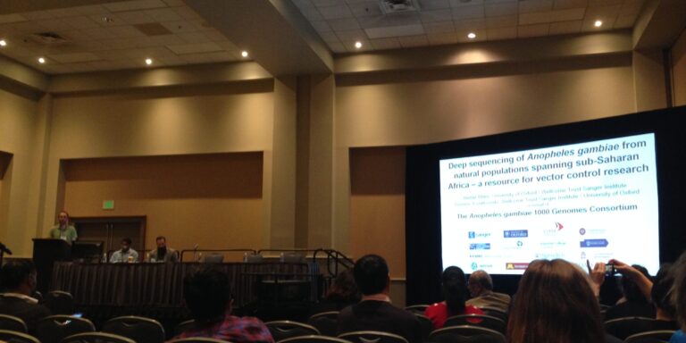 Alistair at ASTMH
